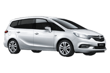 Van Hire Woolwich - Vauxhall Zafira 5 + 2 - Minibus hire Woolwich